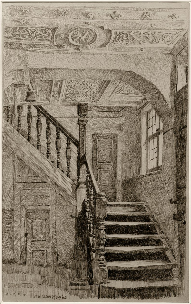 Uit het Werkhuis in Marburg door Otto Ubbelohde