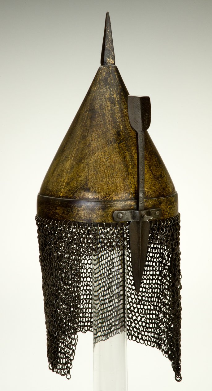 Helm, mogelijk 16e eeuw, aangepast in de 19e eeuw door Ottoman School