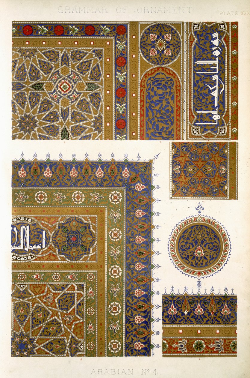 Arabisch Nr. 4, Plaat XXXI, uit 