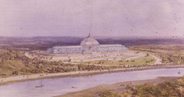 Ontwerp voor een Geprojecteerde Tentoonstelling in St. Cloud, Parijs door Owen Jones