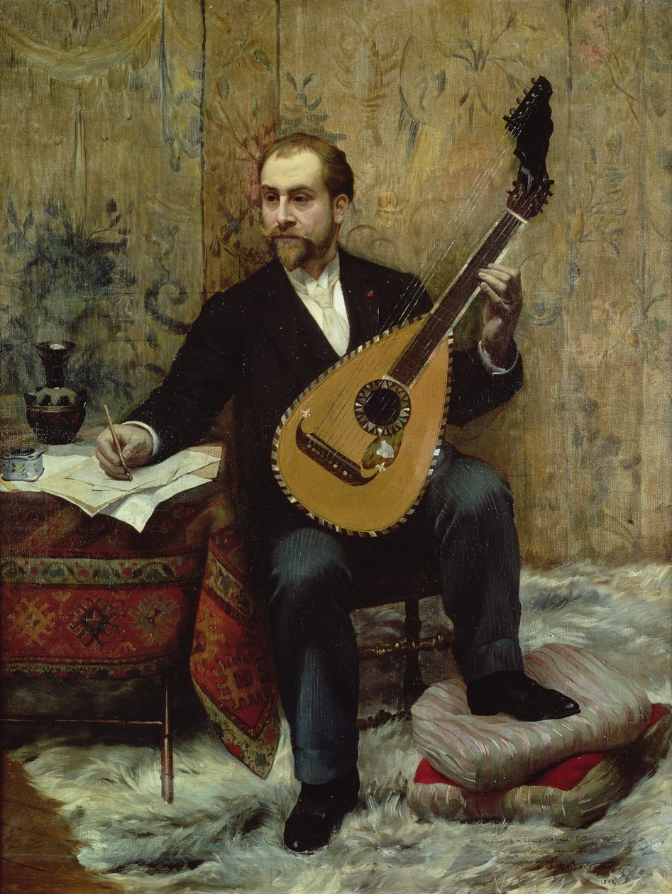 De componist, 19e eeuw door P.G. Archainbaud