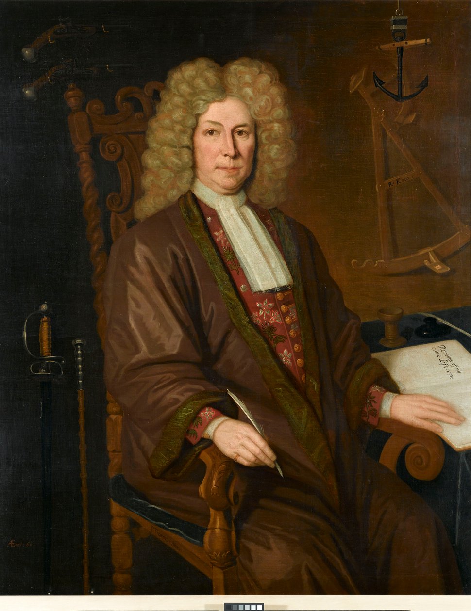 Kapitein Robert Knox (1642-1720) van de Oost-Indische Compagnie door P. Trampon