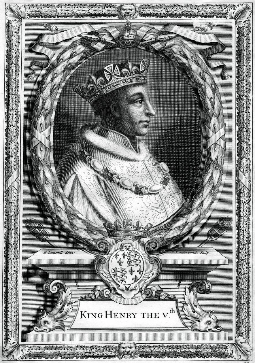 Hendrik V, koning van Engeland door P. Vanderbanck