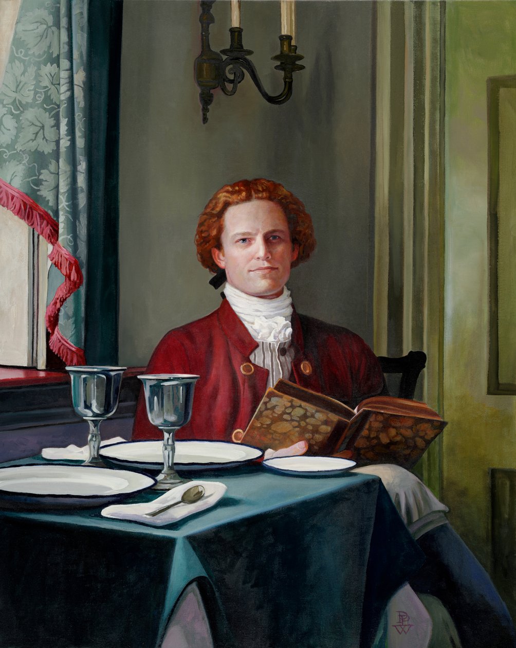 Jefferson, 2005 (olieverf op doek) door Pamela Patrick White