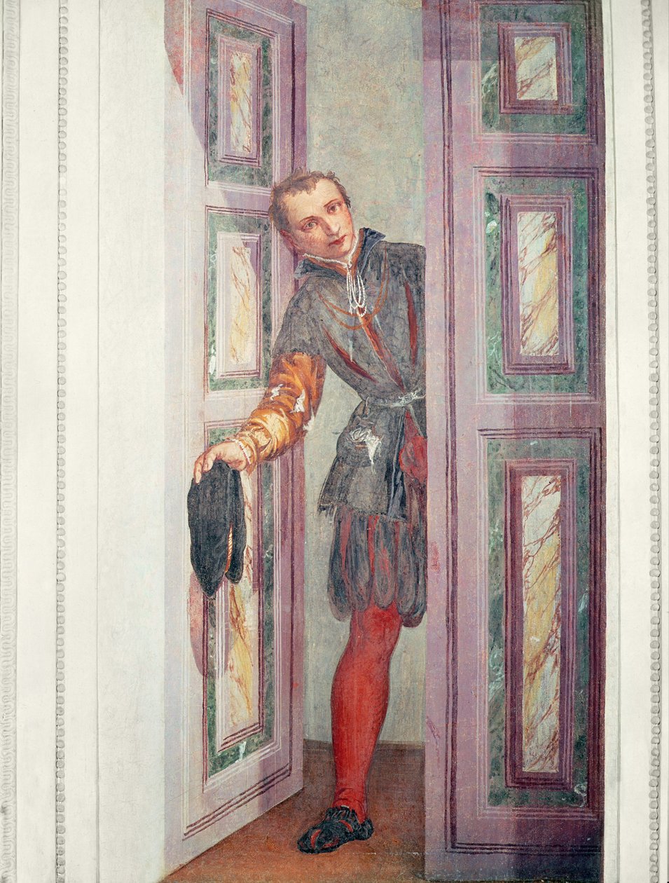 Een dienaar bij de deur, 1562 door Paolo Veronese