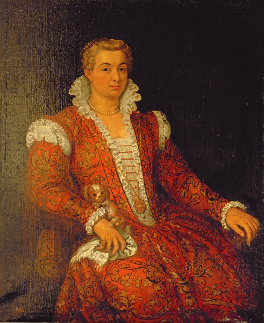 Portret vermoedelijk van Livia Colonna (gest. 1552) door Paolo Veronese