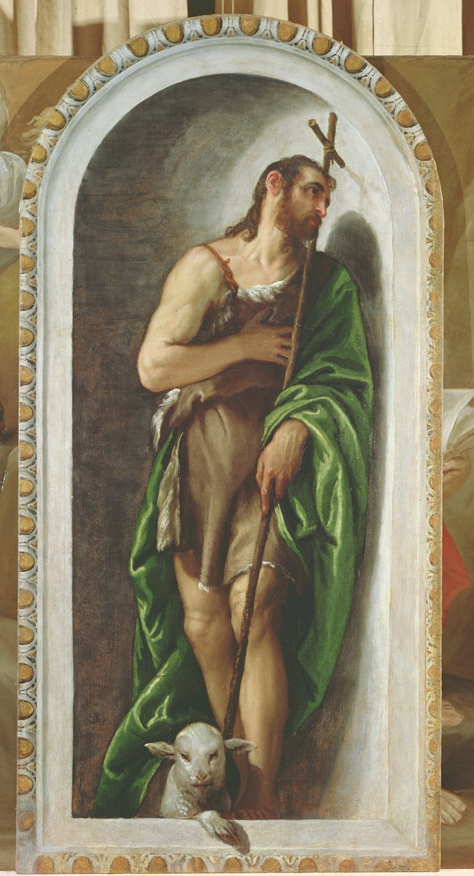 St. Johannes de Doper, 1560 door Paolo Veronese