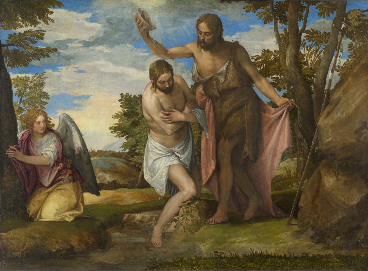De Doop van Christus door Paolo Veronese