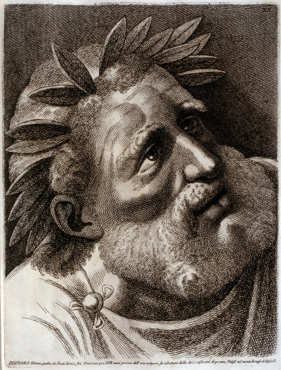 PINDARUS. 1757-1760 (gravure) door Paolo Fidanza