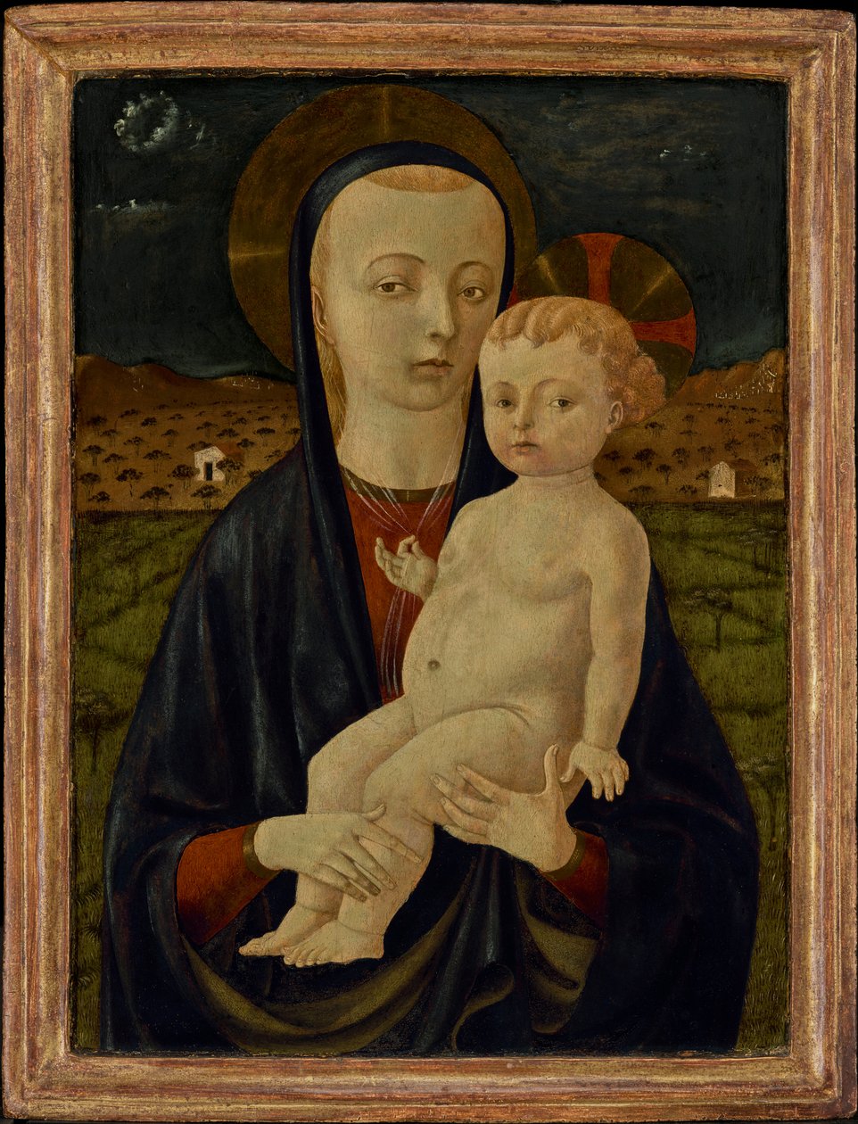 Madonna met Kind door Paolo Uccello