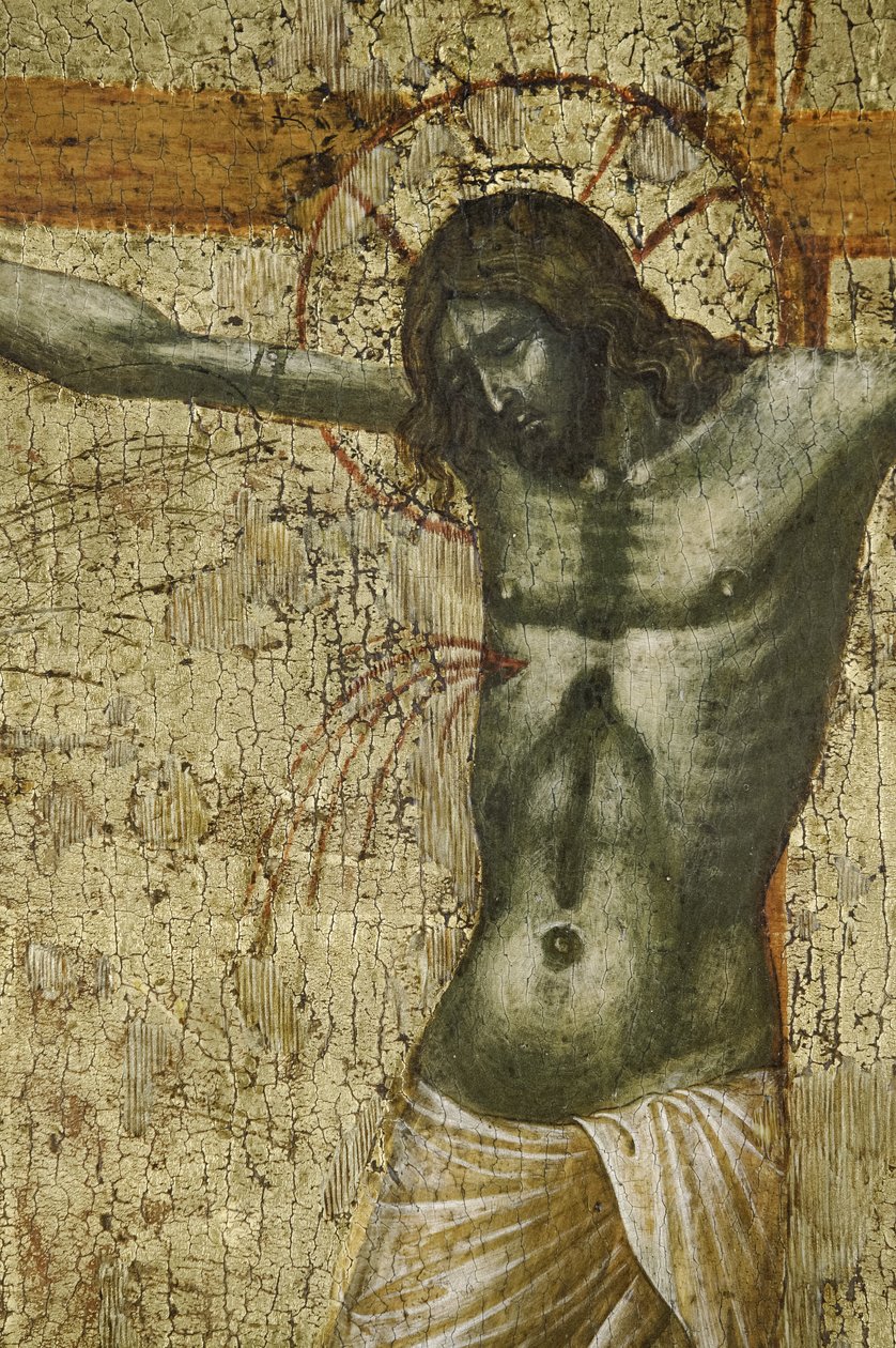 Christus (detail) door Paolo Veneziano