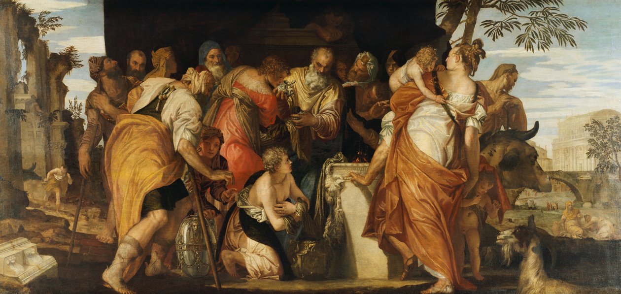 De Zalving van David door Paolo Veronese