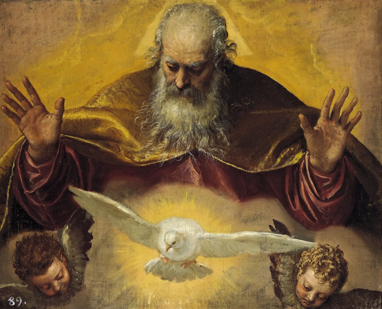 De Eeuwige Vader door Paolo Veronese