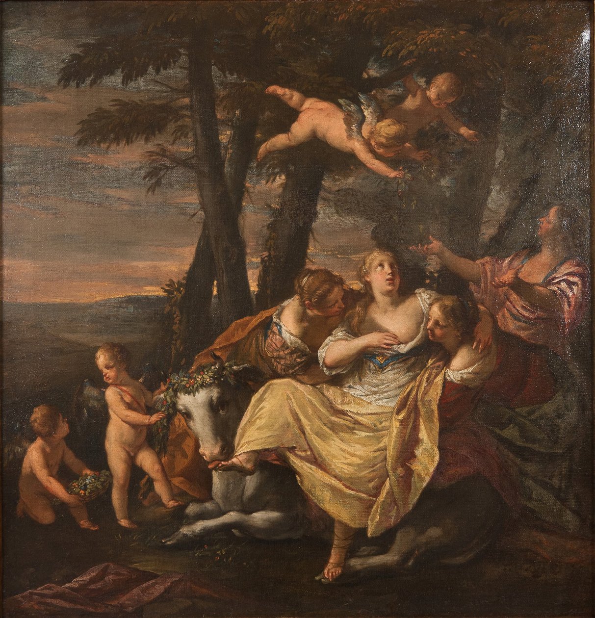 De verkrachting van Europa door Paolo Veronese