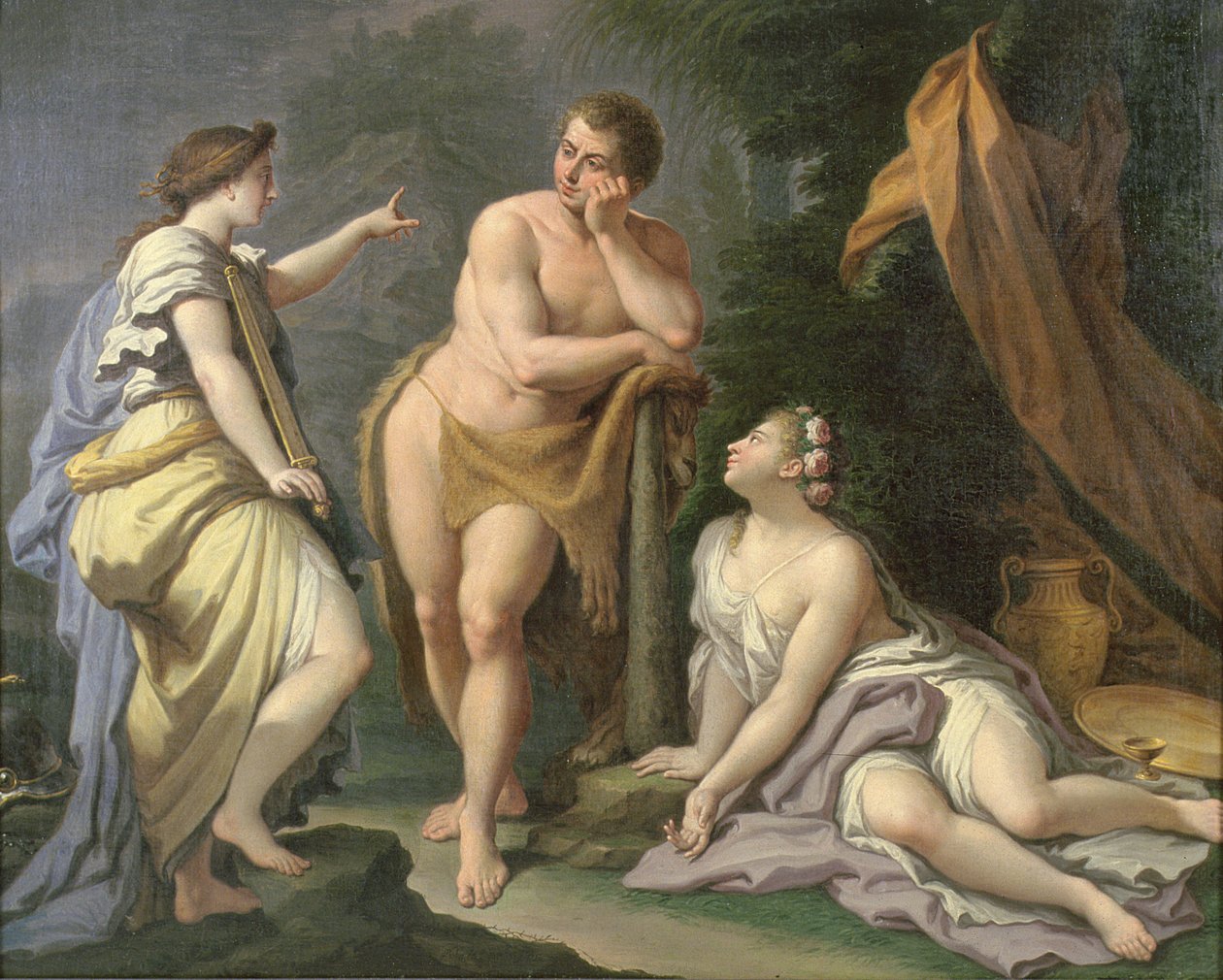 De Keuze van Hercules door Paolo di Matteis