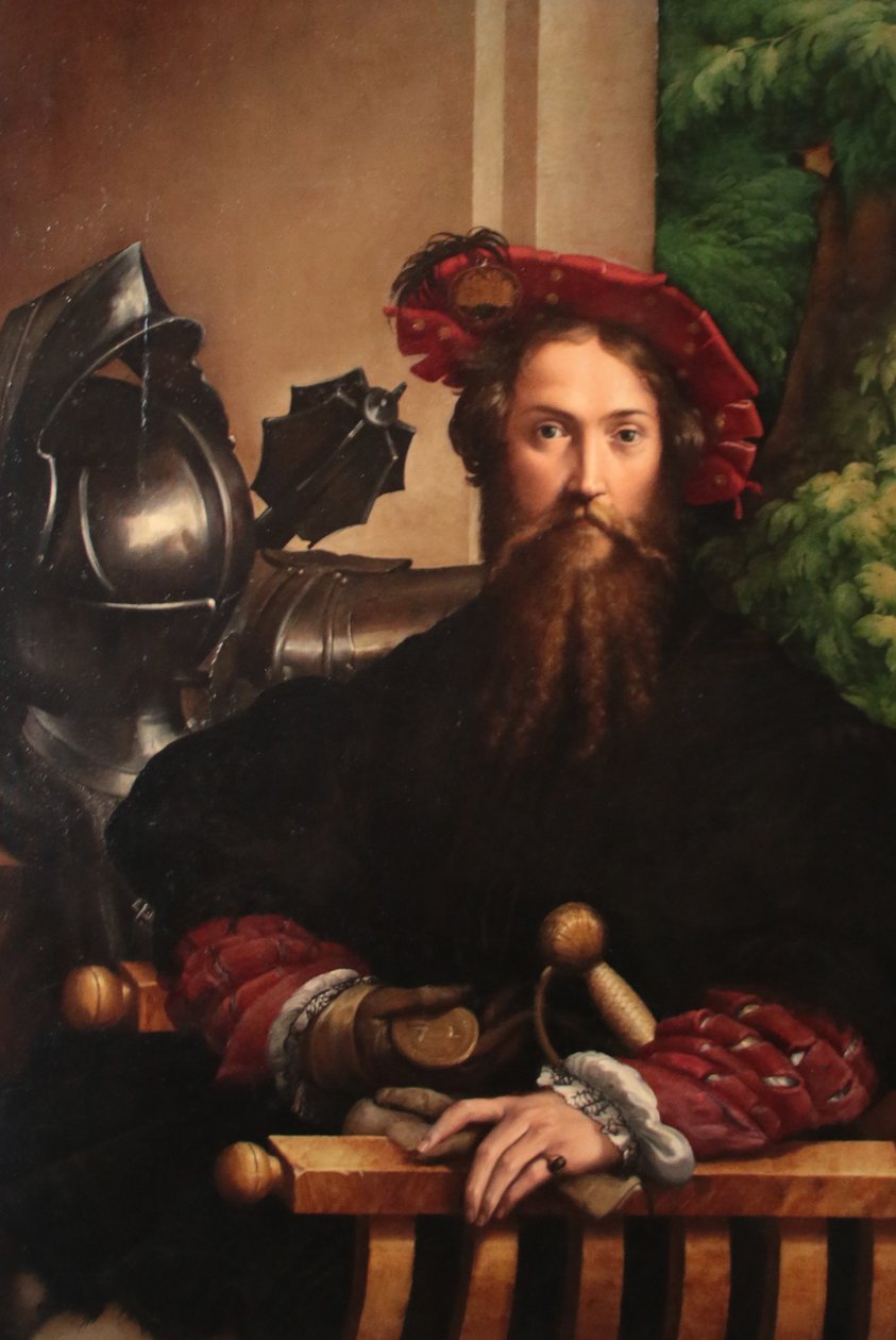 Portret van Galeazzo Sanvitale door Parmigianino