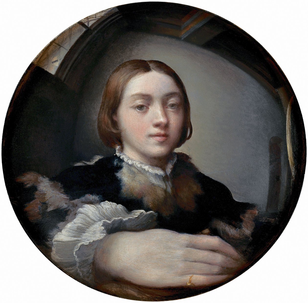Zelfportret door Parmigianino