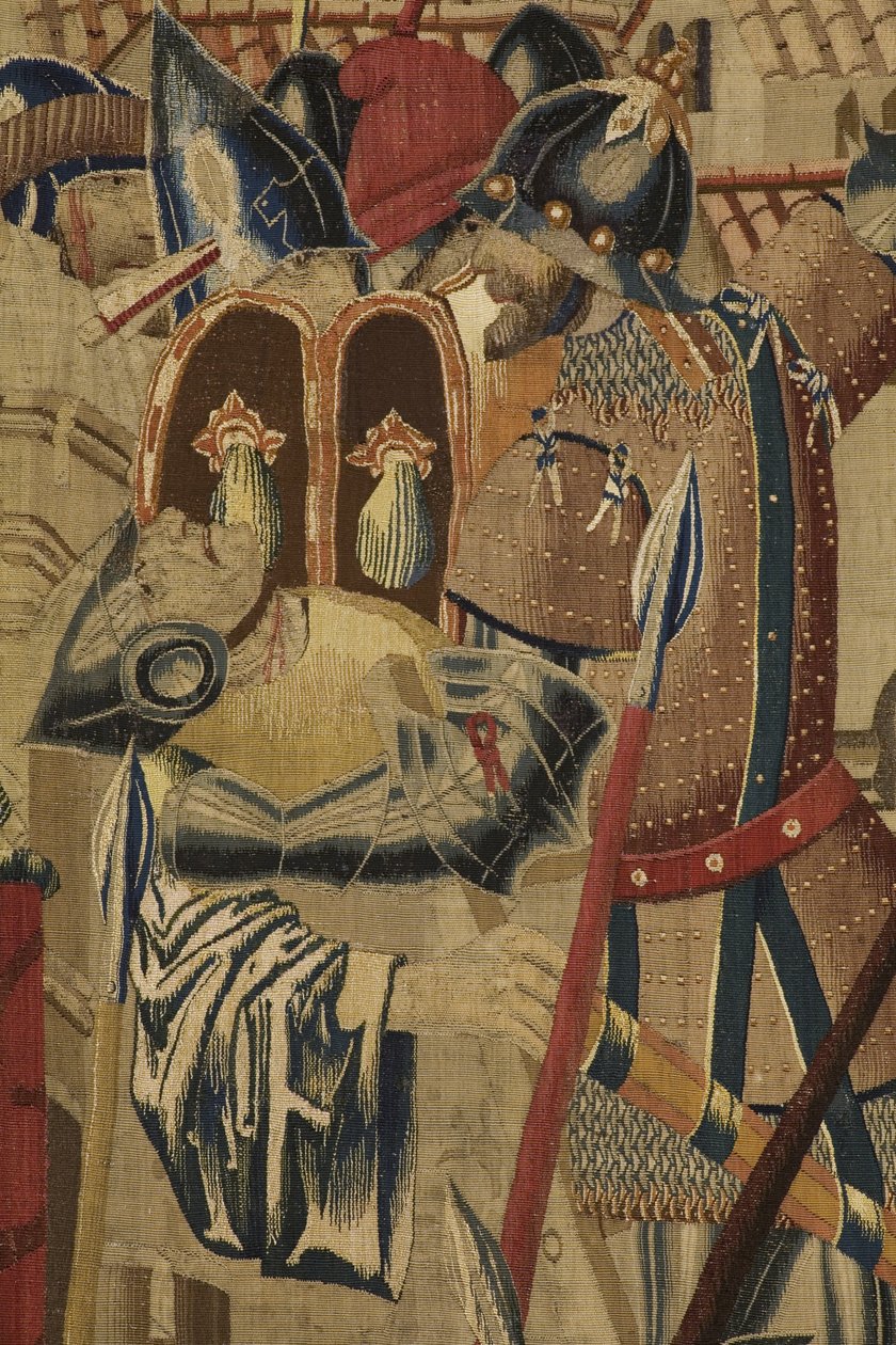 De Pastrana-tapijten, vervaardigd in Tournai, waarschijnlijk uit de werkplaats van Passchier Grenier, ca. 1471 - 1475 (tapijt) door Pasquier (workshop of) Grenier