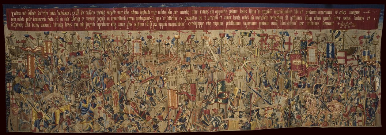De Pastrana-tapijten, vervaardigd in Doornik, waarschijnlijk uit de werkplaats van Passchier Grenier, ca. 1471 - 1475 door Pasquier (workshop of) Grenier