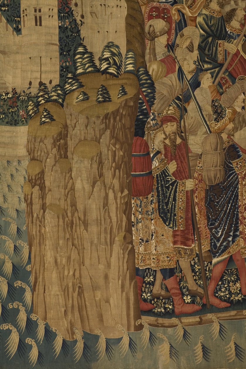 De Pastrana Wandtapijten, vervaardigd in Tournai, waarschijnlijk uit de werkplaats van Passchier Grenier, ca.1471 - 1475 (wandtapijt) door Pasquier (workshop of) Grenier