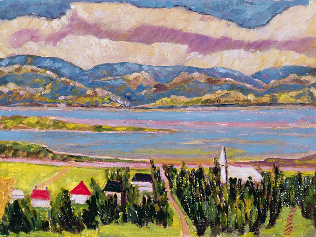 St. Germain, Quebec door Patricia Contemporary Artist Eyre