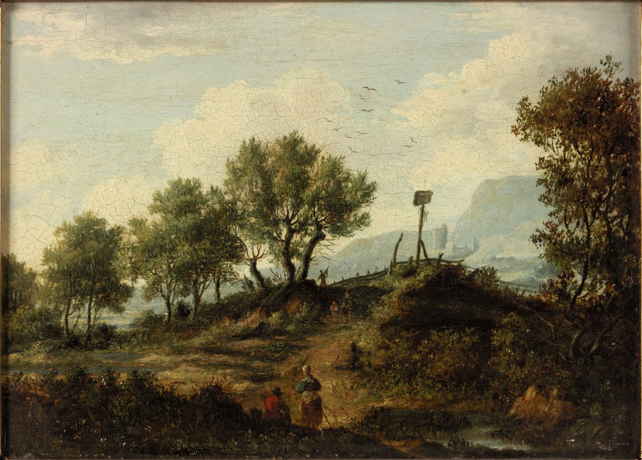 De Aberuchills (De Loch Aber Heuvels), 1824 door Patrick Nasmyth