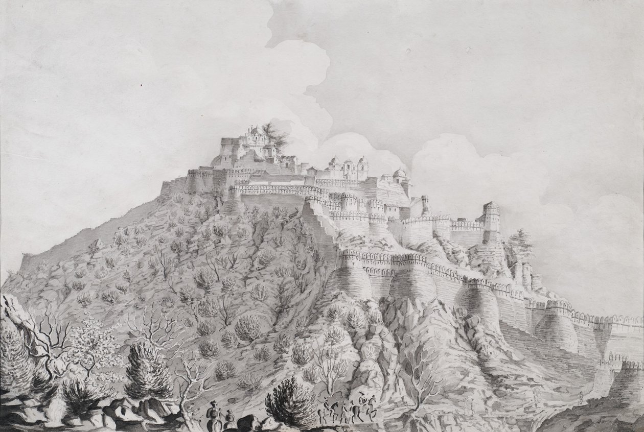 Citadel van het heuvel fort van Komulmer door Patrick Waugh