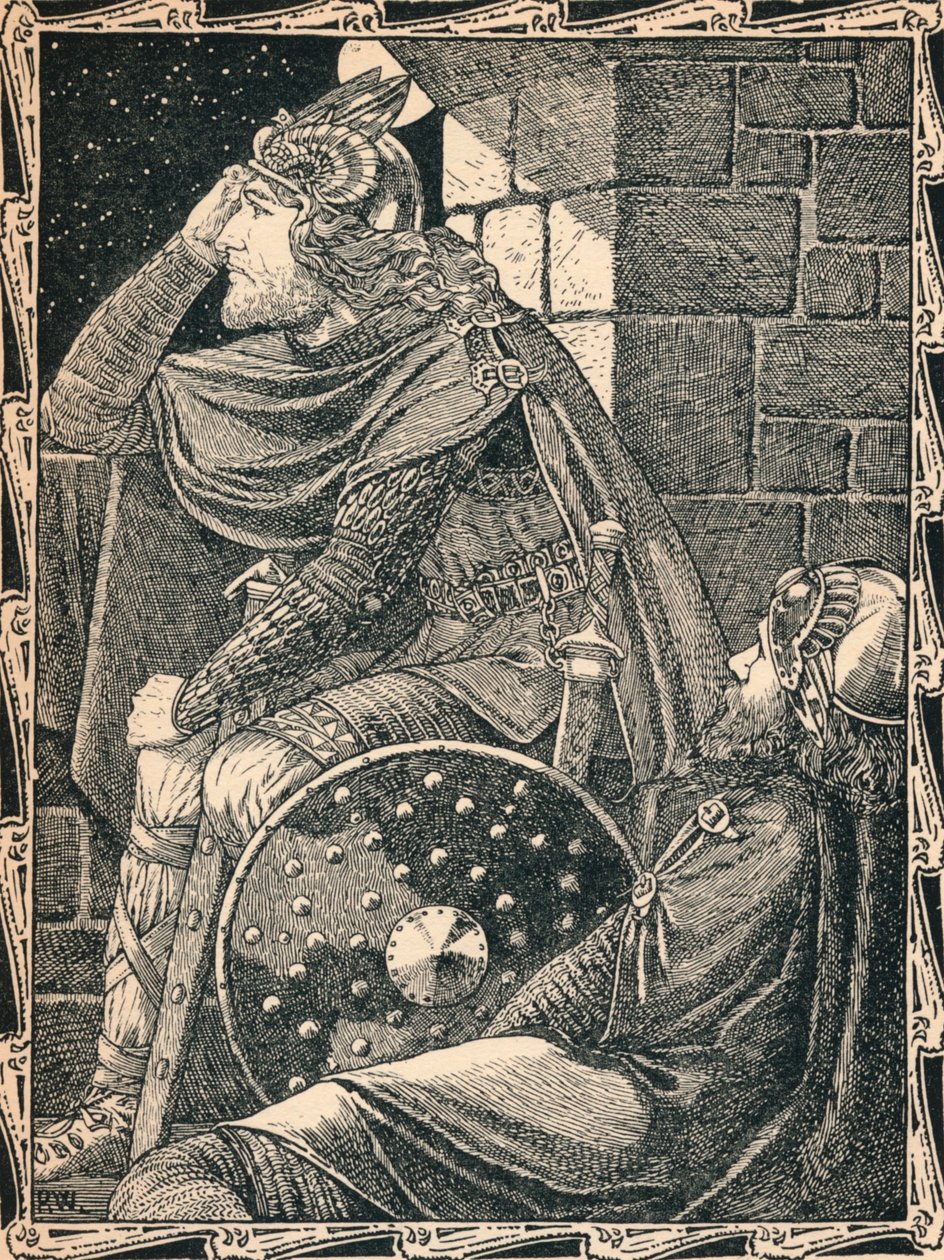 Hereward De Wakker in Ely door Patten Wilson
