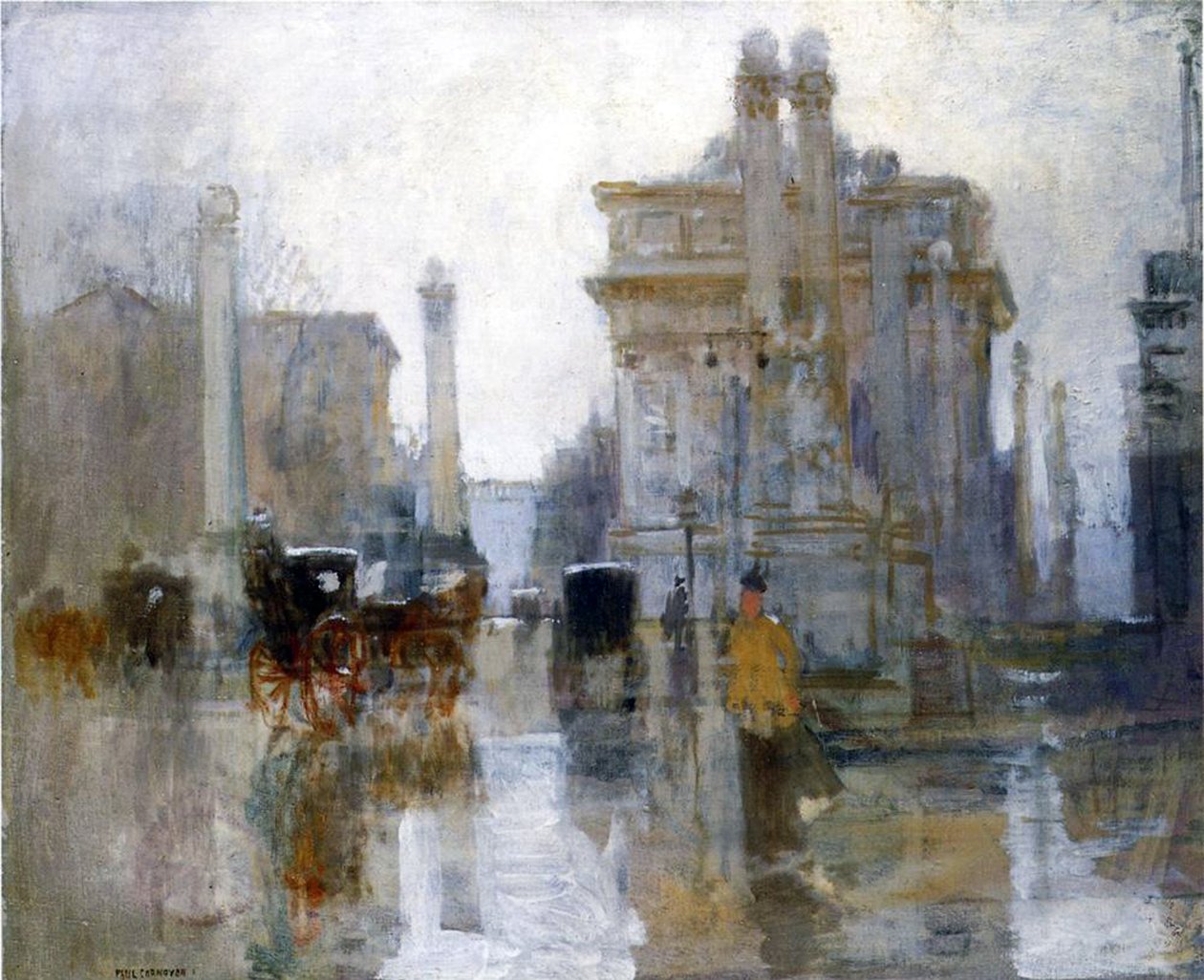 De Dewey Boog, ca. 1900 door Paul Cornoyer