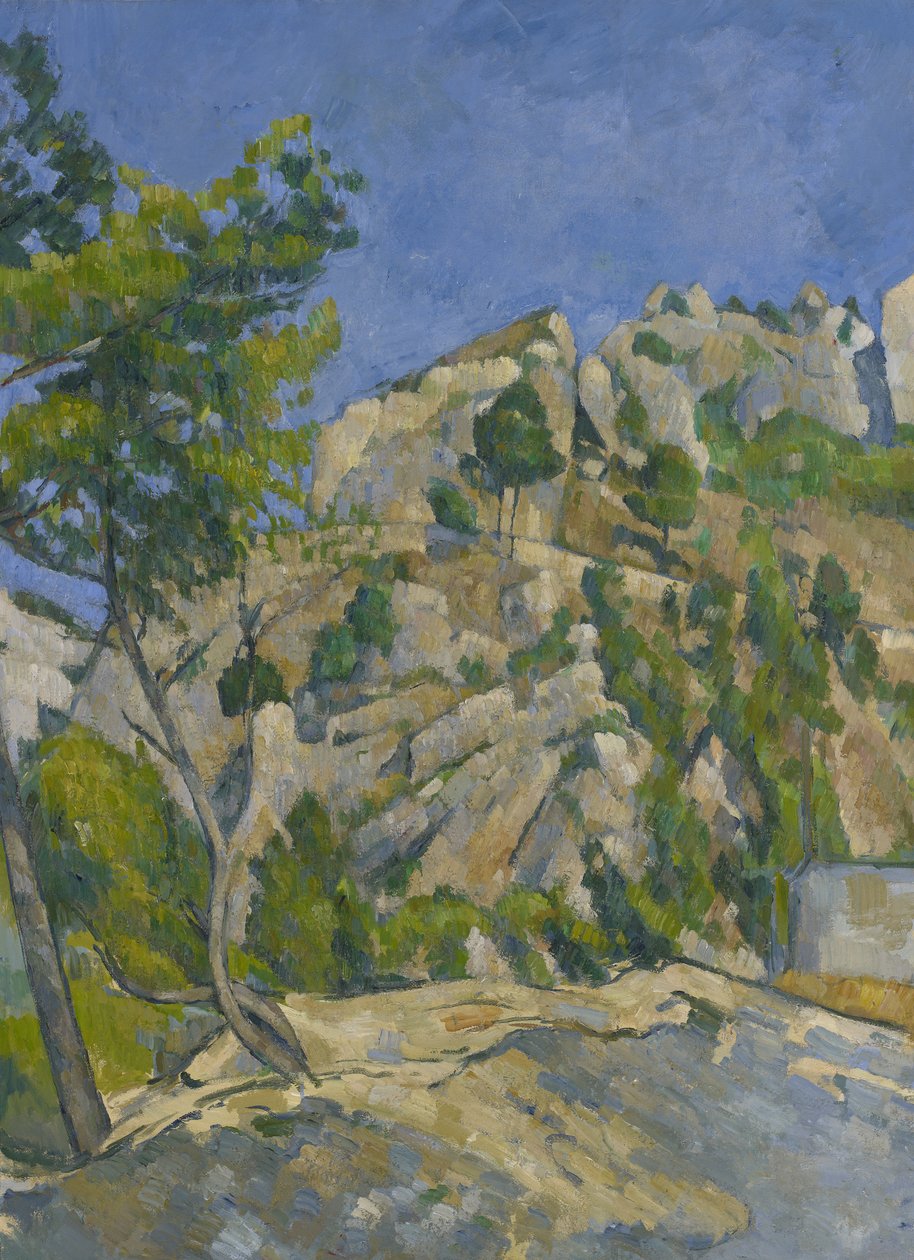 Onderkant van de Ravijn, c.1879 door Paul Cézanne