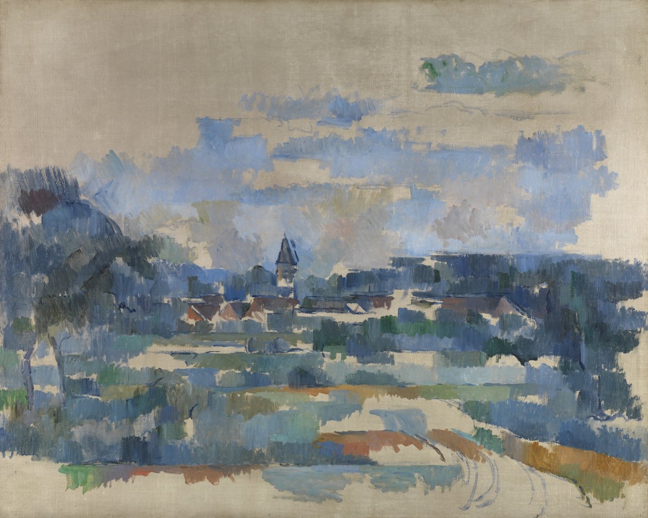 Route Tournante, 1902-06 door Paul Cézanne