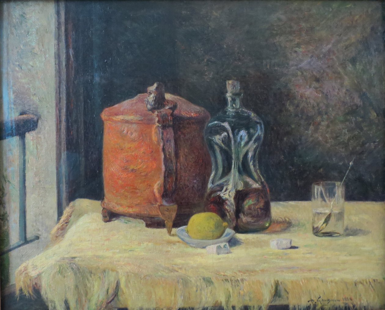Bij het raam door Paul Gauguin