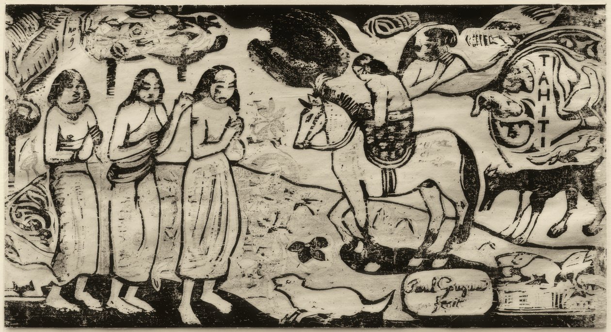 Verandering van verblijfplaats door Paul Gauguin