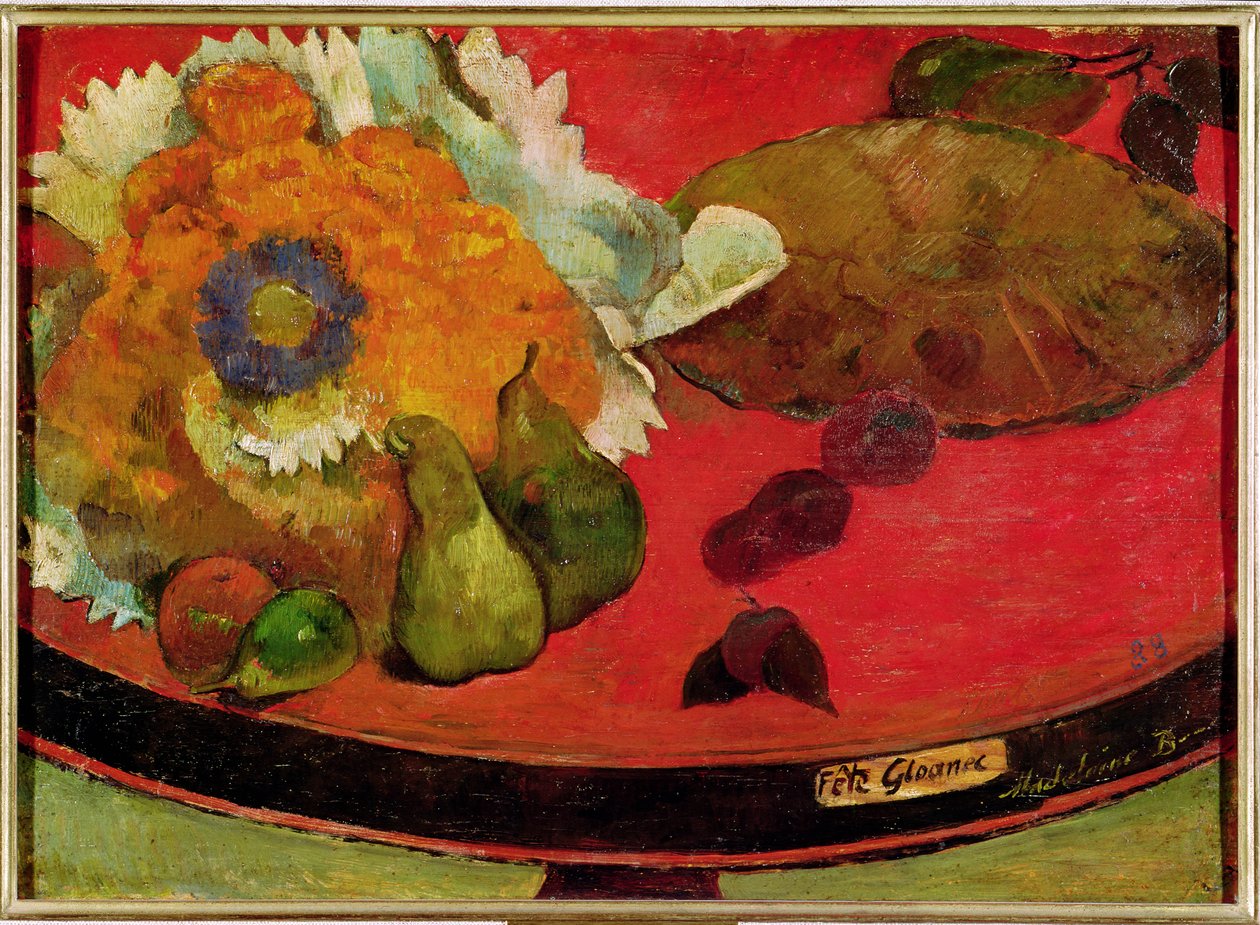 Fête Gloanec, 1888 door Paul Gauguin