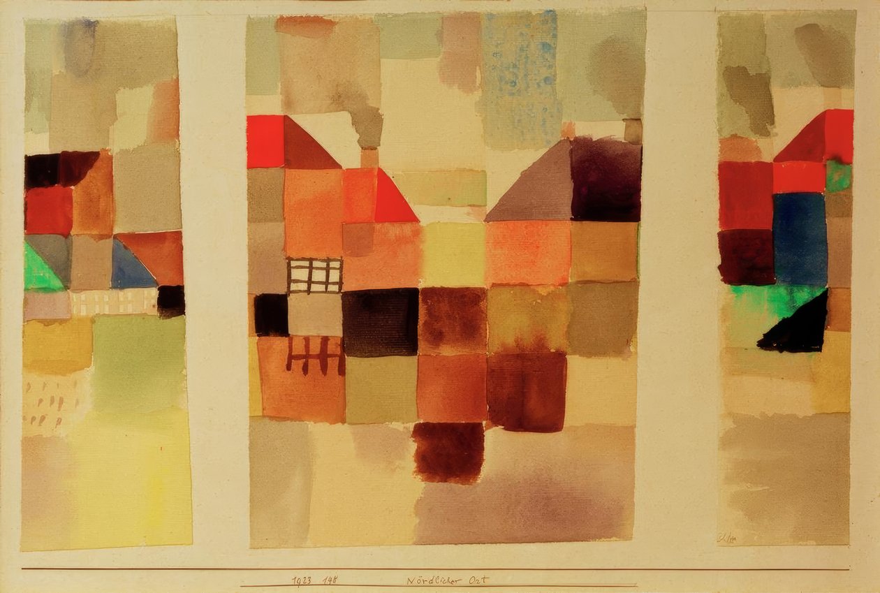 Noordelijke Plaats door Paul Klee