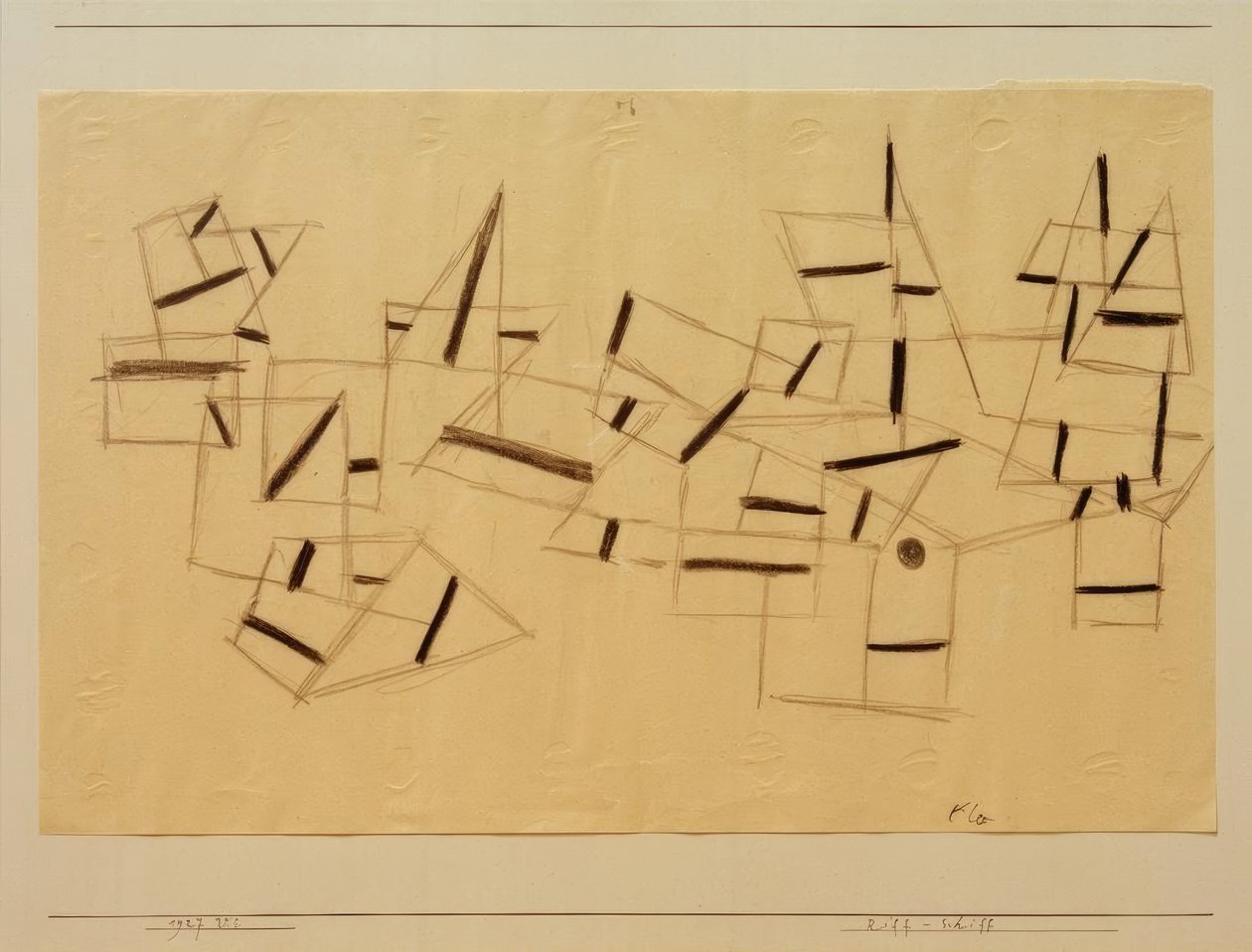 Rif-Schip door Paul Klee