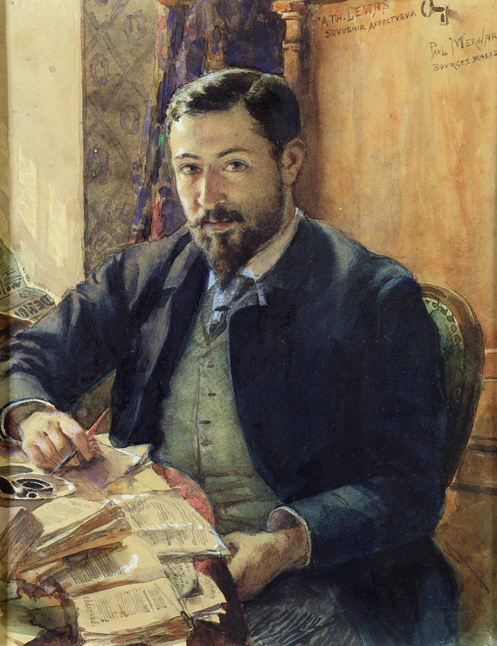 Portret van Thomas Lemas door Paul Merwart
