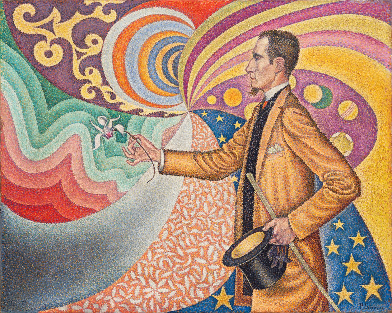 Portret van Félix Fénéon door Paul Signac