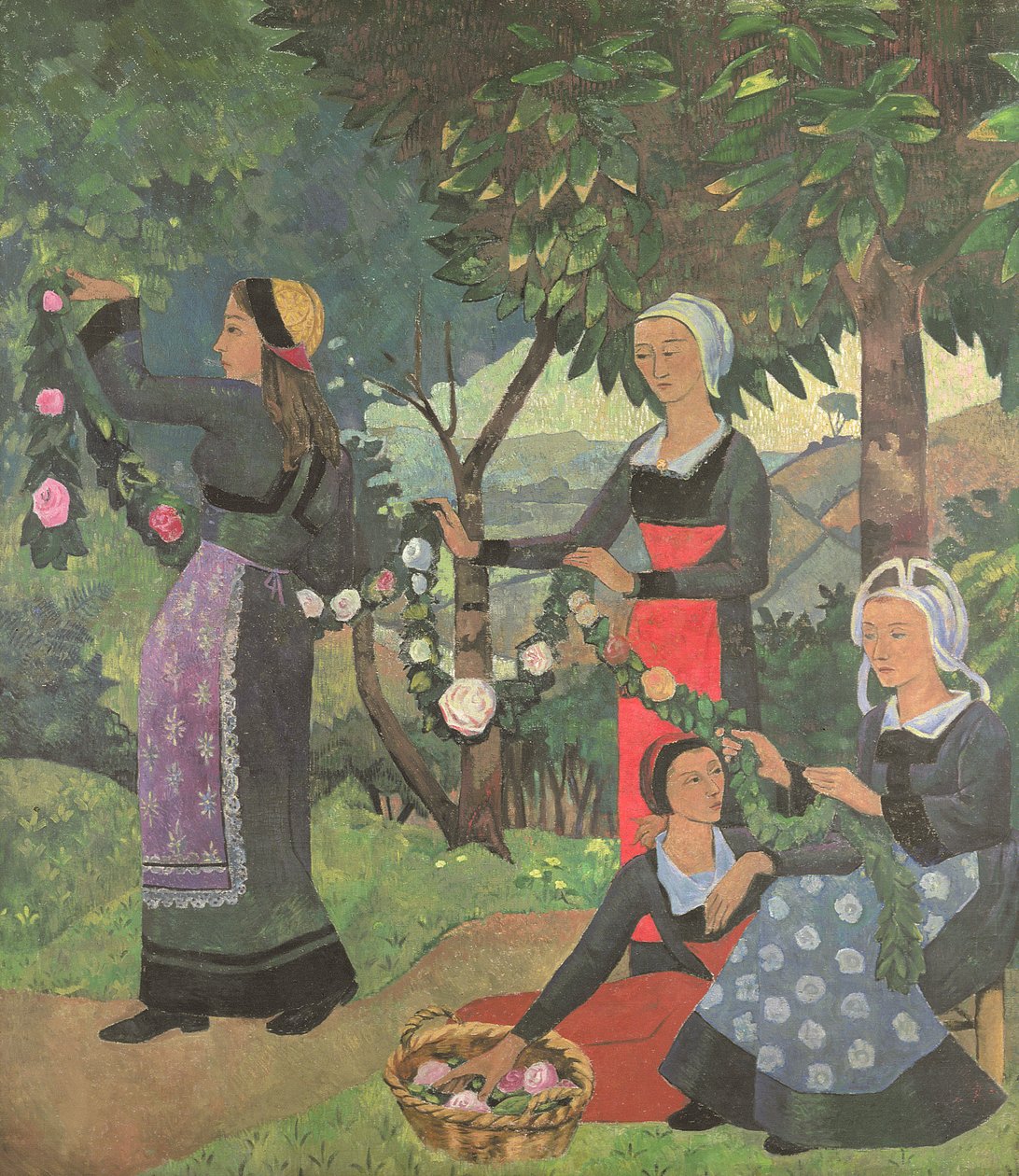 De Krans van Rozen, ca. 1898 door Paul Sérusier