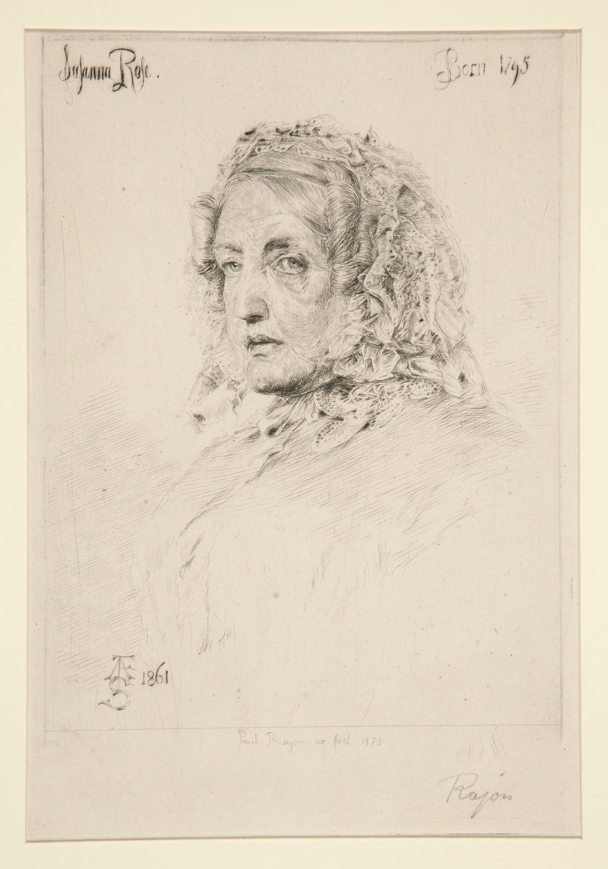 Suzanna Rose, naar Sandys door Paul Adolphe Rajon