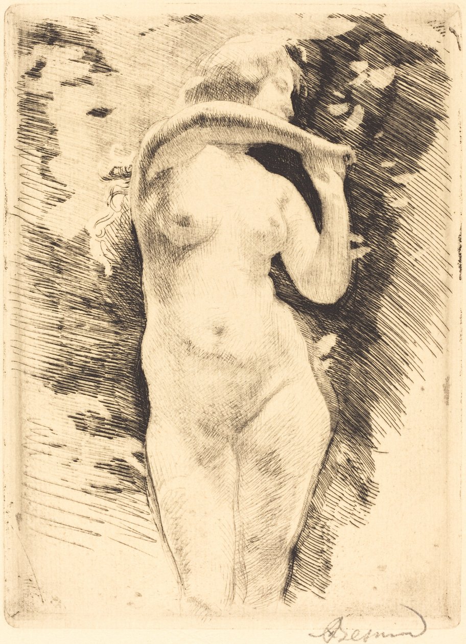 Eva, 1886 door Paul Albert Besnard