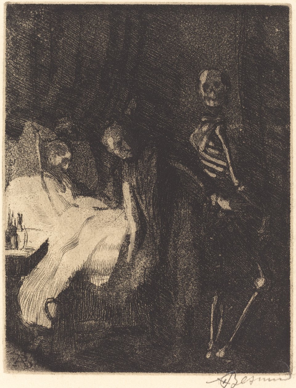Opdringerige Opdringerigheid, 1900 door Paul Albert Besnard