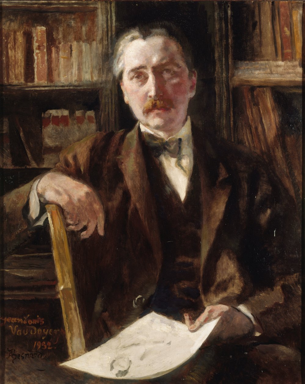 Portret van Jean-Louis Vaudoyer 1883-1963, 1932 door Paul Albert Besnard