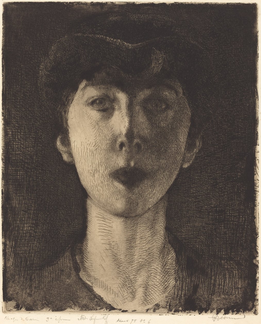 Koningin Elisabeth van België door Paul Albert Besnard