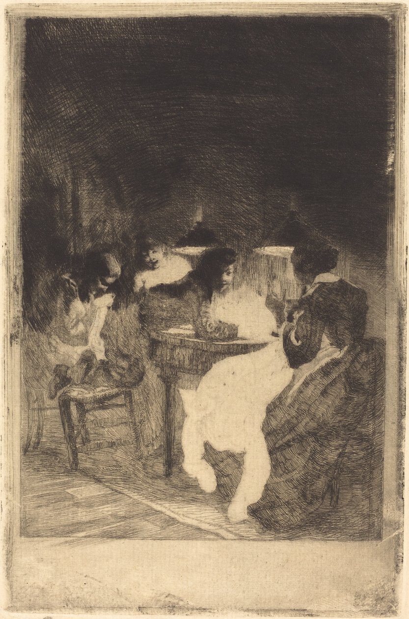 De Kindertijd van Pierre Clémenceau, 1885 door Paul Albert Besnard
