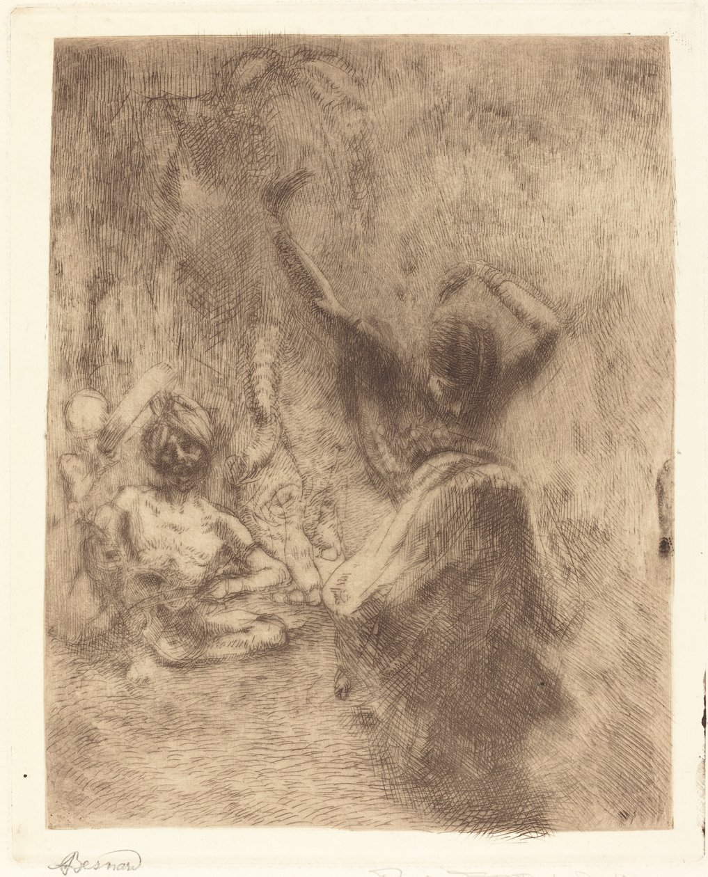 De Danseres van Tanjore door Paul Albert Besnard