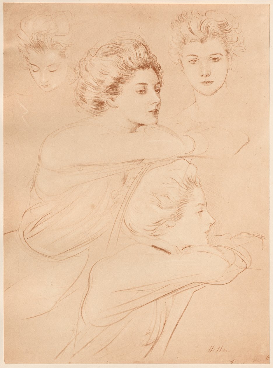 Parijse door Paul Cesar Helleu