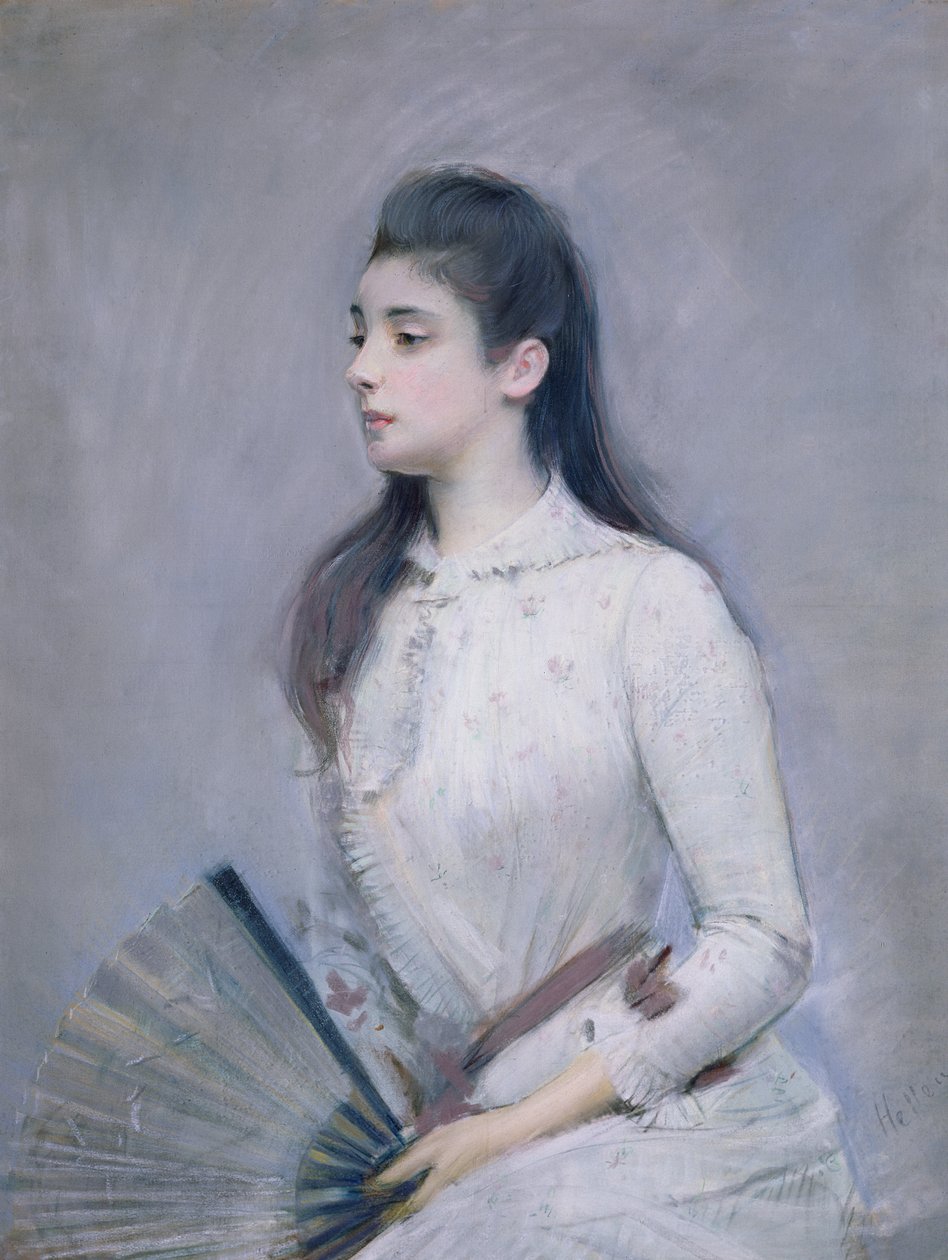 Portret van Marie Jeanne Gouzien door Paul Cesar Helleu