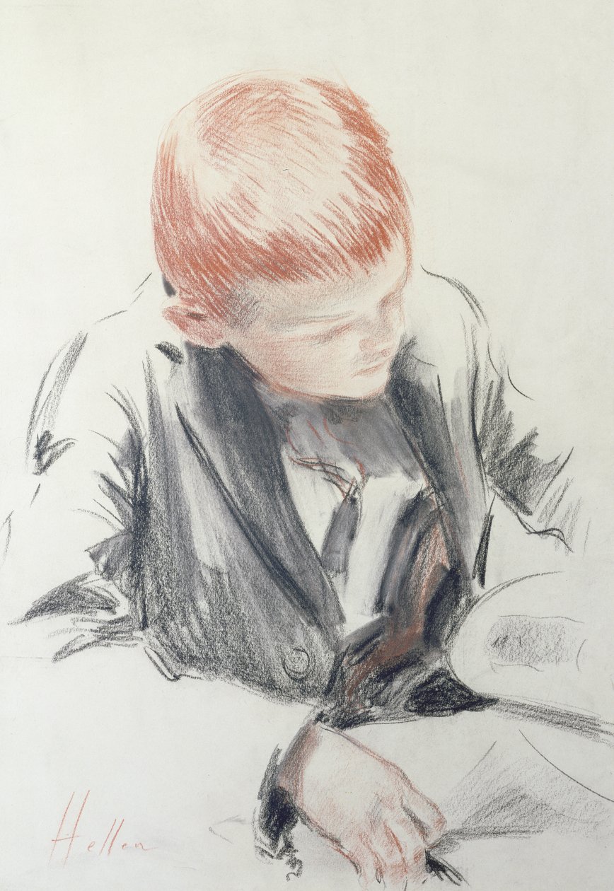 De jonge kenner door Paul Cesar Helleu
