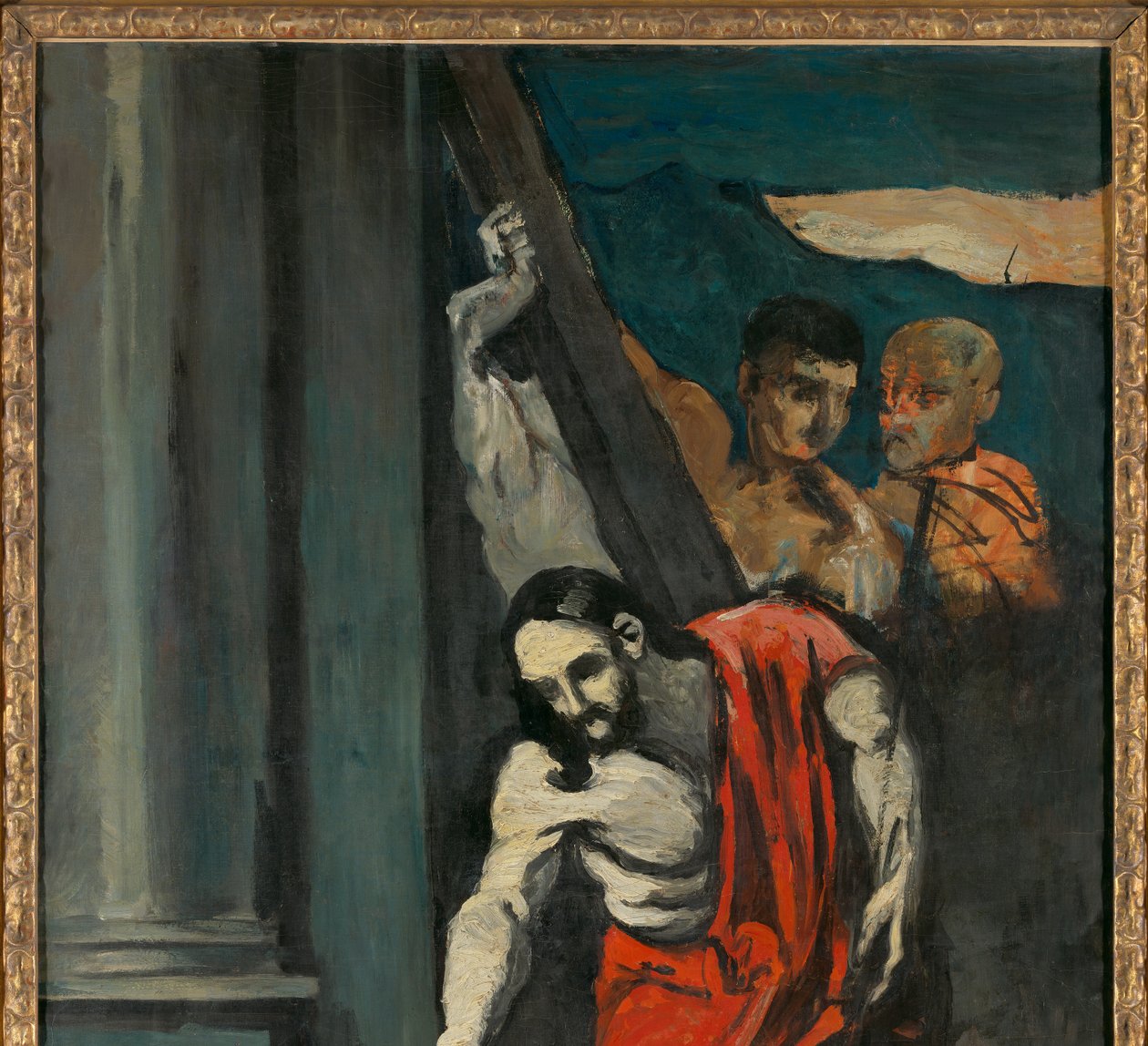 Christus met de ledematen door Paul Cézanne